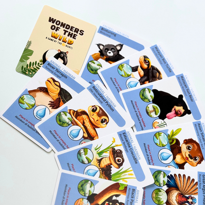 [PRE-ORDER] Wonders of the Wild - A Bilingual Zoo Card Game