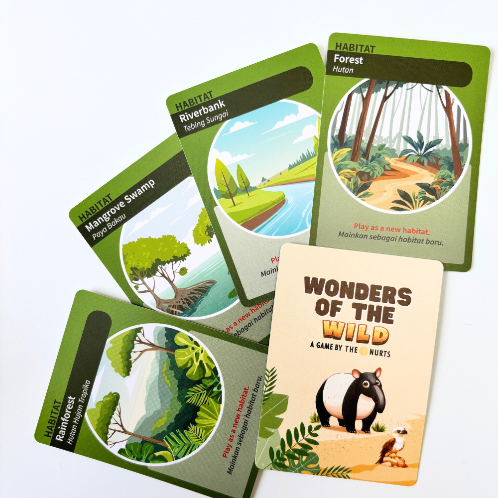 [PRE-ORDER] Wonders of the Wild - A Bilingual Zoo Card Game