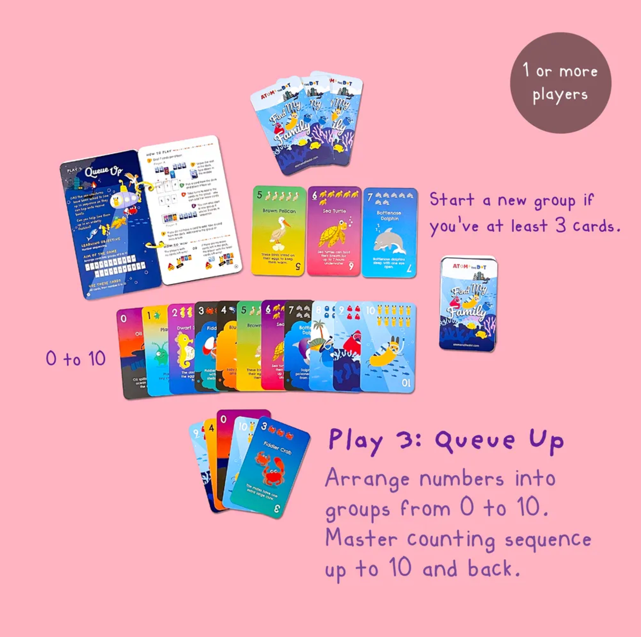 Find My Family Memory & Math Games