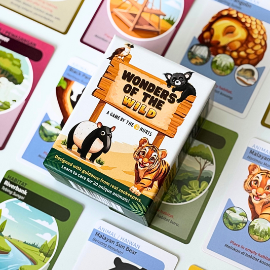 [PRE-ORDER] Wonders of the Wild - A Bilingual Zoo Card Game