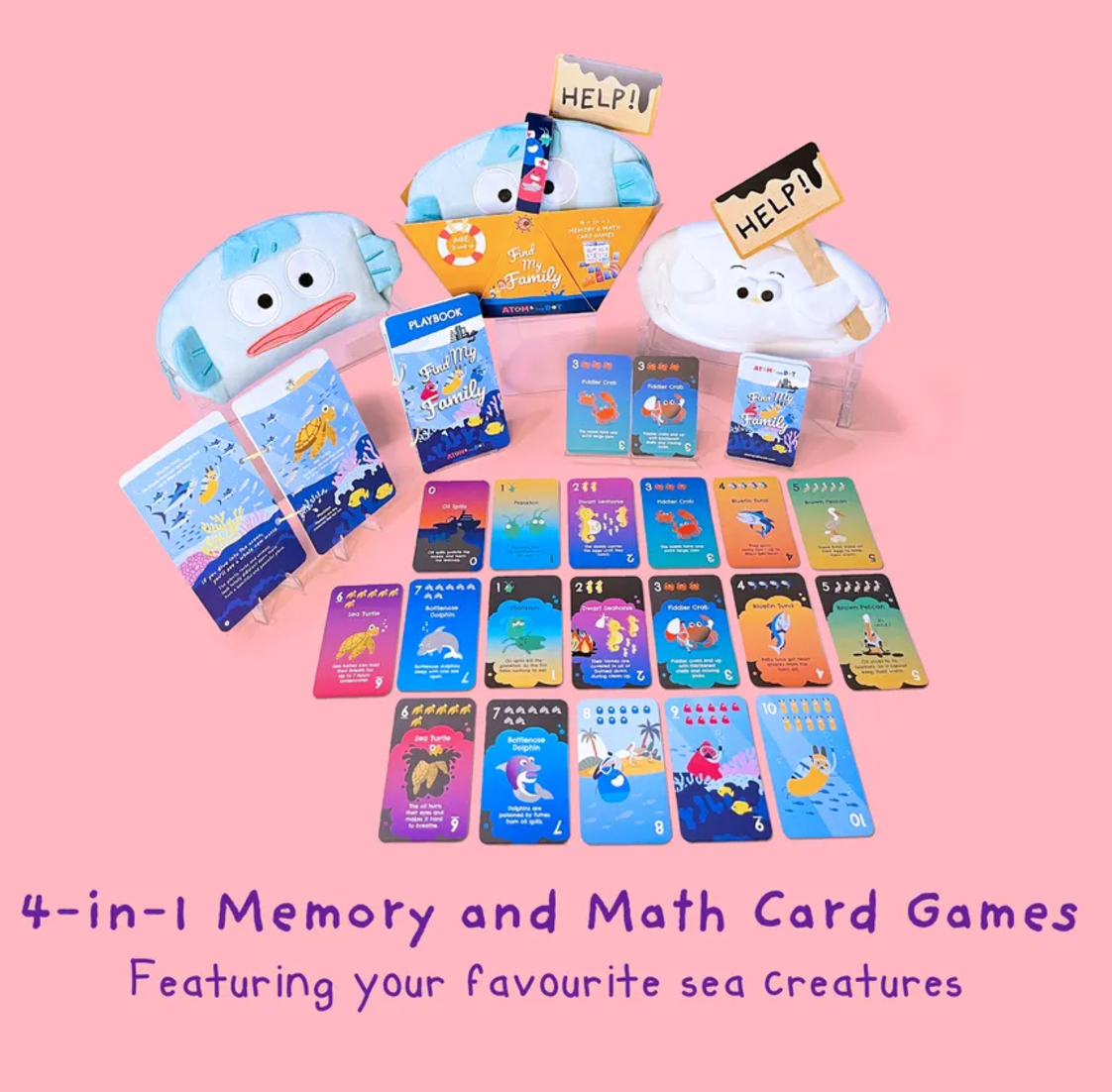 Find My Family Memory & Math Games – The Nurts