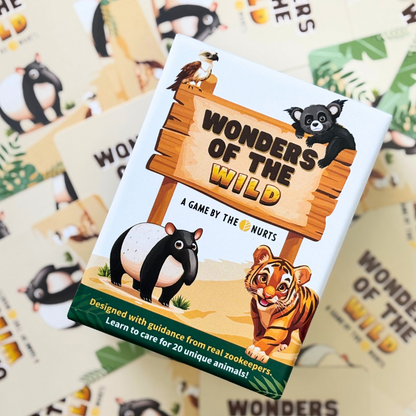 [PRE-ORDER] Wonders of the Wild - A Bilingual Zoo Card Game