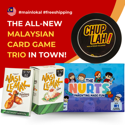 Malaysian Card Game Trio!