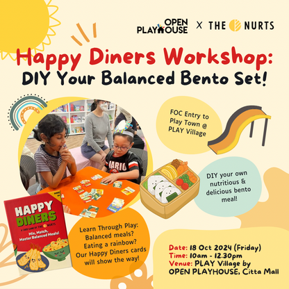 Happy Diners Workshop: DIY Your Balanced Bento Set!