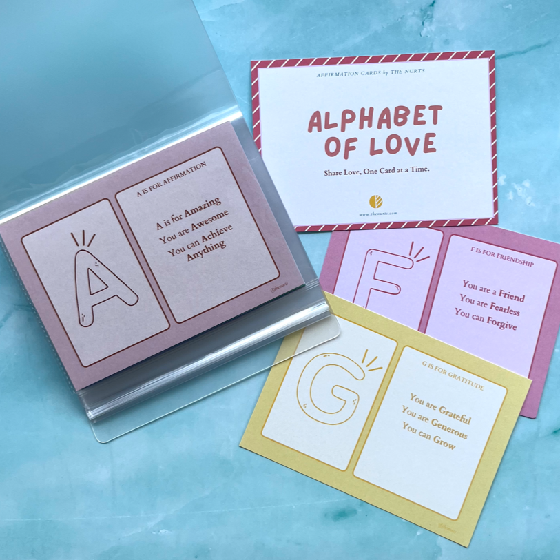 Alphabet of Love Affirmation Cards